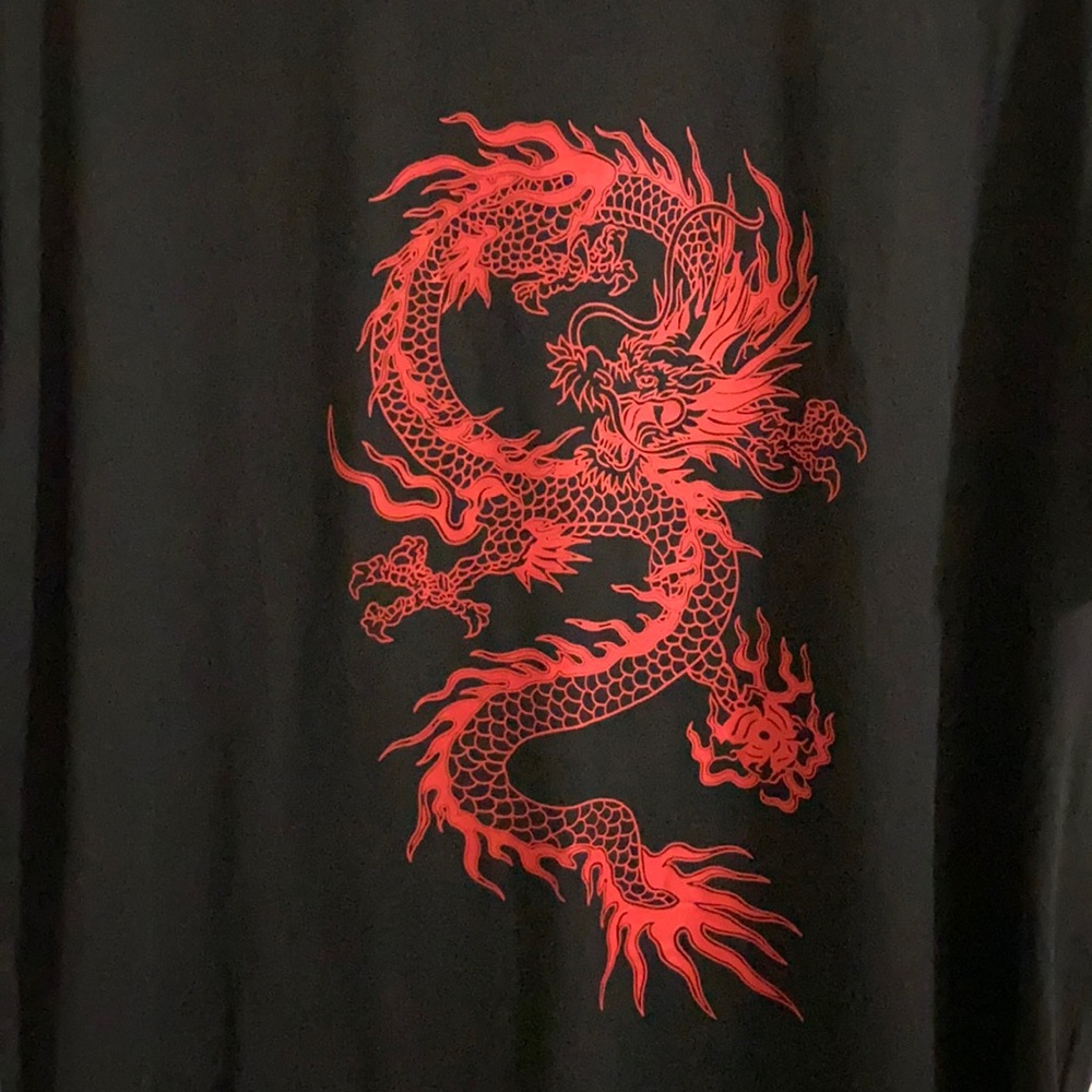 Shein Red Dragon T-shirt